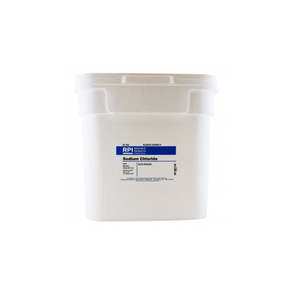 Sodium Chloride, ACS, 25 KG